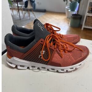 On Running Men's Cloudswift Sneaker, Rust Rock, Size 10